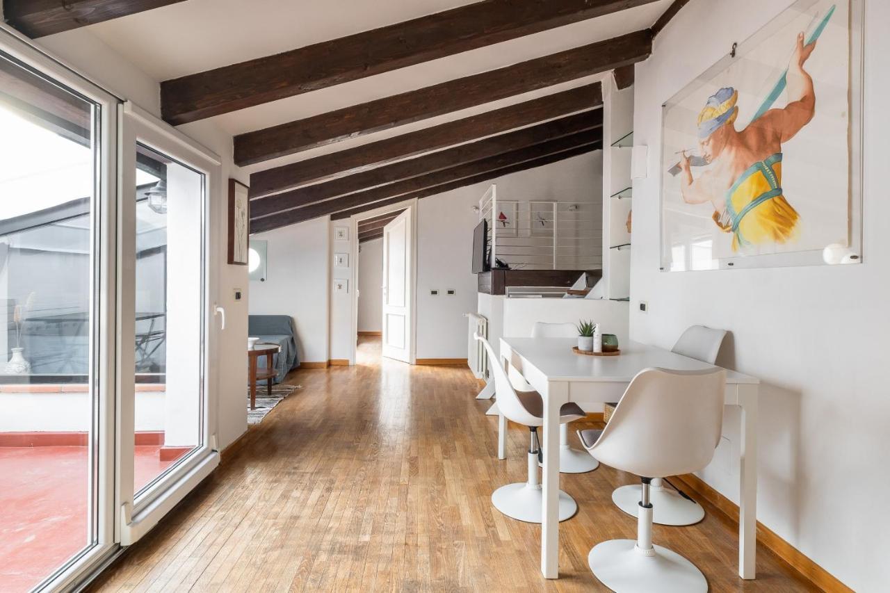 Loft Con 2 Terrazzi Nei Pressi Della Johns Hopkins University ボローニャ エクステリア 写真